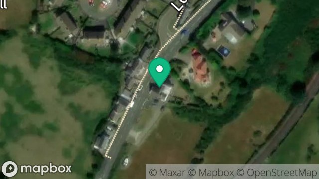 Map showing GREENHILLS, PINFOLD HILL, LAXEY, ISLE OF MAN, IM4 7HJ