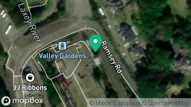 Map showing GREAT LAXEY MINE RAILWAY, LAXEY VALLEY GARDENS, GLEN ROAD, LAXEY, ISLE OF MAN, IM4 7PD