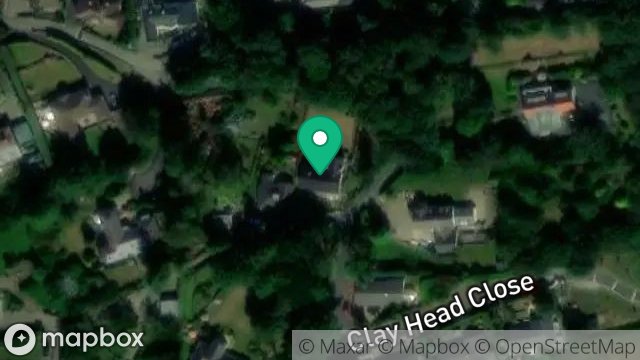 Map showing THIE CORNEIL, CLAY HEAD ROAD, BALDRINE, ISLE OF MAN, IM4 6DN