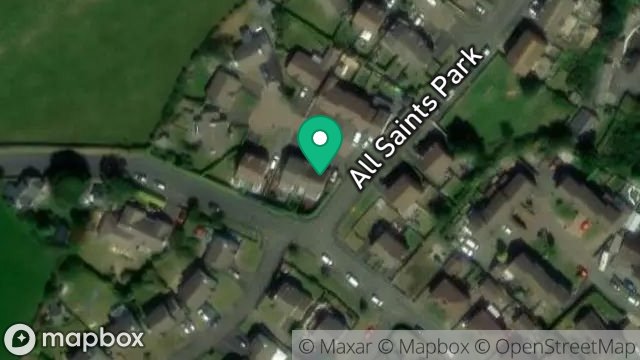 Map showing 1, ALL SAINTS PARK, LONAN, LAXEY, ISLE OF MAN, IM4 7LA