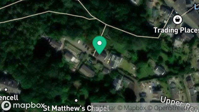 Map showing CROIT KILVINE, RENCELL, LAXEY, ISLE OF MAN, IM4 7BN