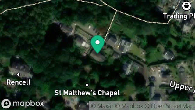 Map showing RUSTICANA, RENCELL, LAXEY, ISLE OF MAN, IM4 7BN