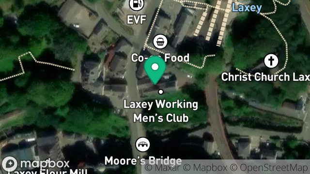 Map showing WORKING MENS INSTITUTE, NEW ROAD, LAXEY, ISLE OF MAN, IM4 7BD