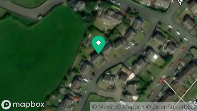 Map showing 13, CHURCH CLOSE, LONAN, LAXEY, ISLE OF MAN, IM4 7JY