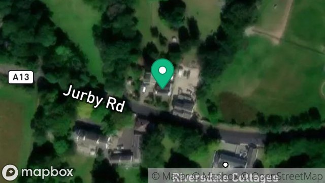 Map showing BALLEIGH COTTAGE (HARRISON), JURBY ROAD, LEZAYRE, RAMSEY, ISLE OF MAN, IM7 2EA