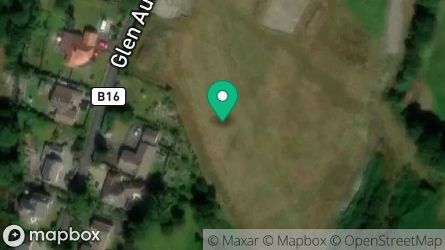Map showing DREAMFIELDS, GLEN AULDYN, RAMSEY, ISLE OF MAN, IM7 2AD
