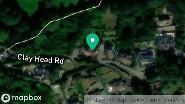 Map showing LARCHWOOD LODGE, CLAY HEAD ROAD, BALDRINE, ISLE OF MAN, IM4 6DH