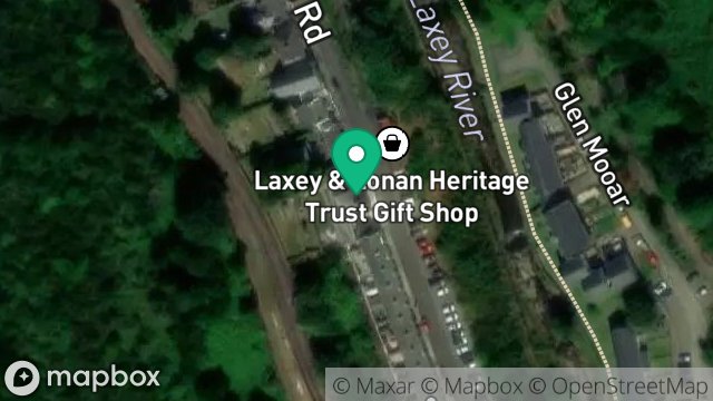 Map showing 21, MINES ROAD, LAXEY, ISLE OF MAN, IM4 7NH