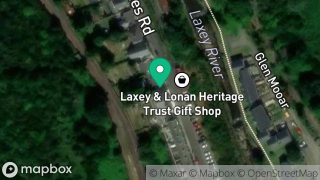 Map showing 22, MINES ROAD, LAXEY, ISLE OF MAN, IM4 7NH