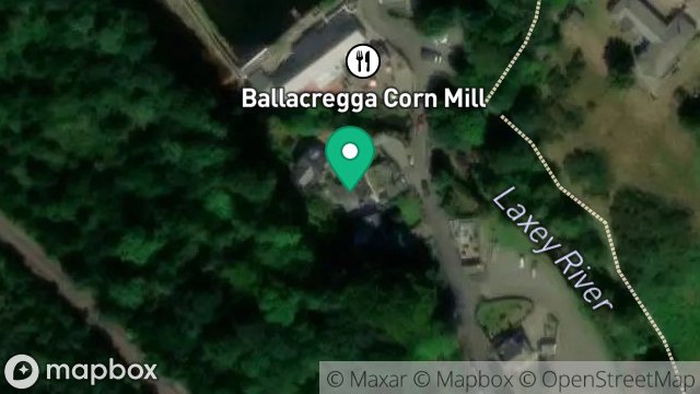 Map showing BROOK COTTAGE, 39, MINES ROAD, LAXEY, ISLE OF MAN, IM4 7NJ