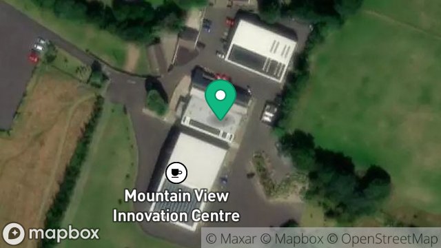 Map showing ISLAND MEDIA STUDIOS, MOUNTAIN VIEW INNOVATION CENTRE, JURBY ROAD, LEZAYRE, RAMSEY, ISLE OF MAN, IM7 2EB