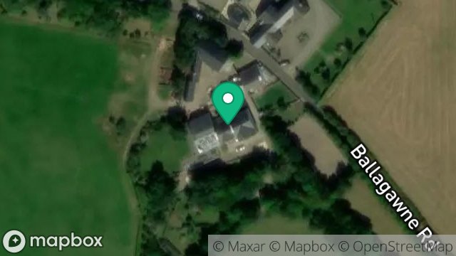 Map showing BALLAGAWNE FARM, BALLAGAWNE ROAD, BALDRINE, ISLE OF MAN, IM4 6EP
