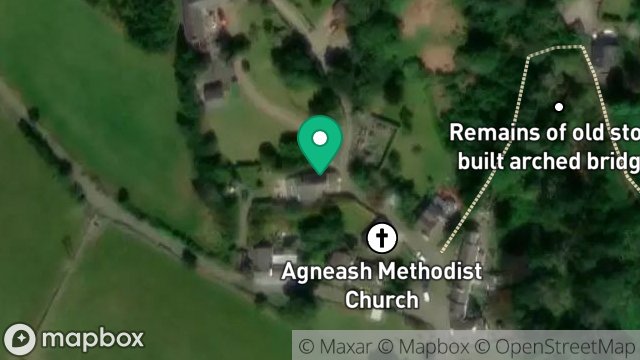 Map showing THE HAVEN, AGNEASH, ISLE OF MAN, IM4 7NS
