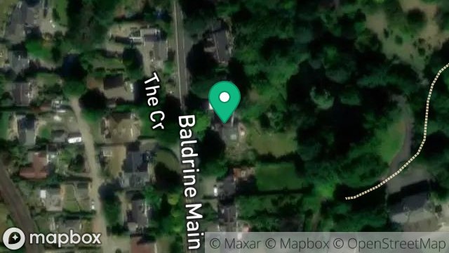Map showing NEWLANDS HOUSE, MAIN ROAD, BALDRINE, ISLE OF MAN, IM4 6DX