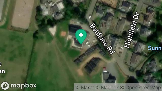 Map showing VANTAGE HOUSE, BALDRINE ROAD, BALDRINE, ISLE OF MAN, IM4 6EF