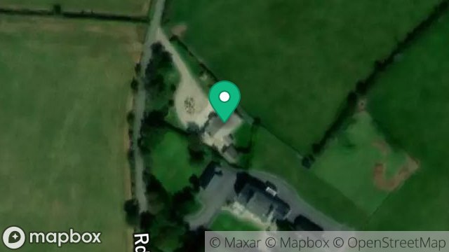 Map showing BUNGALOW, BALLAMENAGH MOAR FARM, BALLAMENAGH ROAD, BALDRINE, ISLE OF MAN, IM4 6AJ