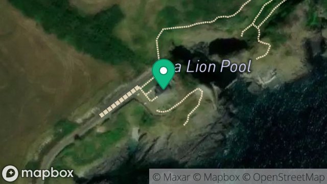 Map showing CAFE, BALLAMENAGH ROAD, BALDRINE, ISLE OF MAN, IM4 6AQ