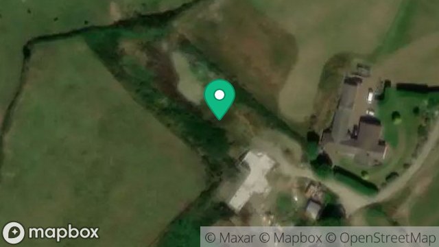 Map showing PROPOSED DWELLING AT BARROOSE FARM, BARROOSE HOUSE, BARROOSE ROAD, BALDRINE, ISLE OF MAN, IM4 6AR