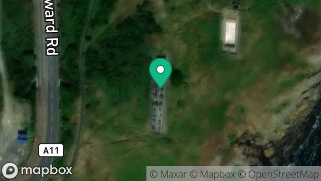 Map showing FORMER HOWSTRAKE HOLIDAY CAMP, KING EDWARD ROAD, ONCHAN, ISLE OF MAN, IM3 2JP