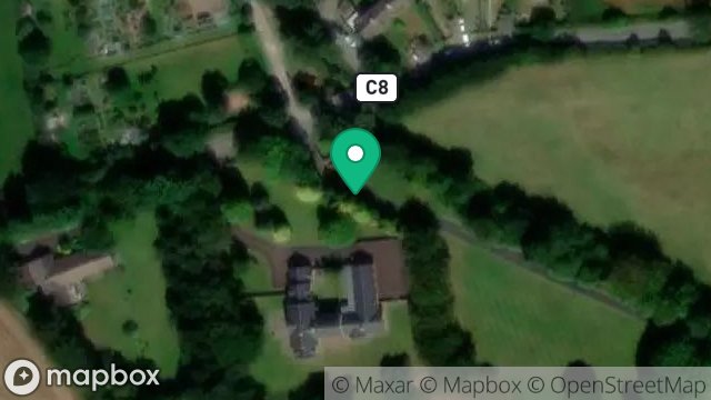 Map showing THE OLD NURSERY, LANE FROM GAREY ROAD TO CORRIS CROFT, GAREY, RAMSEY, ISLE OF MAN, IM7 2EG