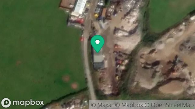 Map showing BIRCHALL (PLANT HIRE) LTD, THE OLD AIRFIELD, BRAUST, ANDREAS, ISLE OF MAN, IM7 4JB