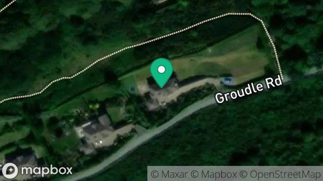 Map showing FERN GLEN, 70, GROUDLE ROAD, ONCHAN, ISLE OF MAN, IM3 2EZ