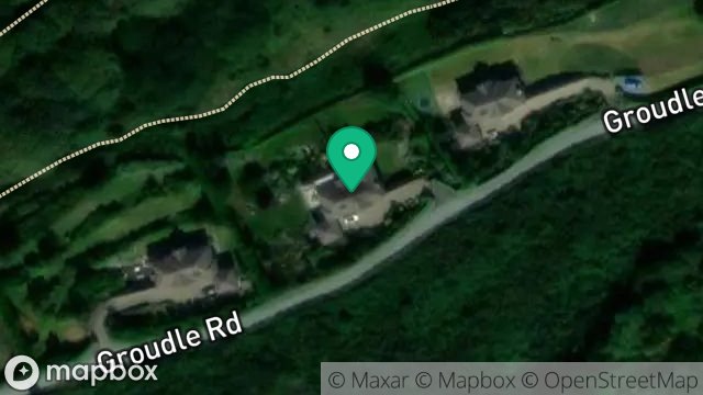 Map showing BIBALOE VIEW, 68, GROUDLE ROAD, ONCHAN, ISLE OF MAN, IM3 2EZ