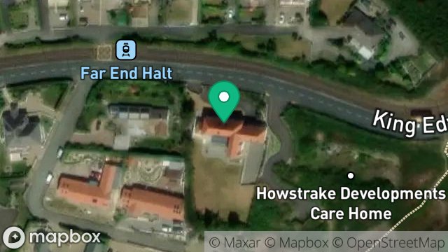 Map showing 88, KING EDWARD ROAD, ONCHAN, ISLE OF MAN, IM3 2AU