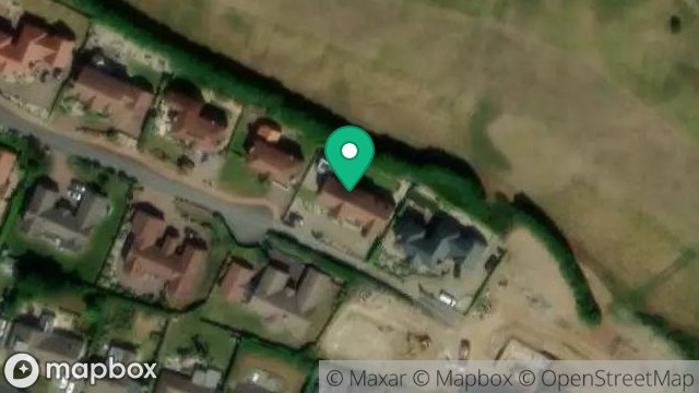Map showing HORIZONS, 25, MANOR PARK, ONCHAN, ISLE OF MAN, IM3 2EW