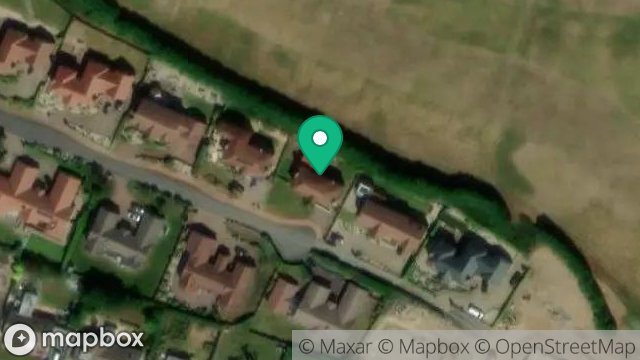 Map showing BAY VIEW, 23, MANOR PARK, ONCHAN, ISLE OF MAN, IM3 2EW