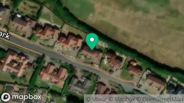 Map showing 19, MANOR PARK, ONCHAN, ISLE OF MAN, IM3 2EW