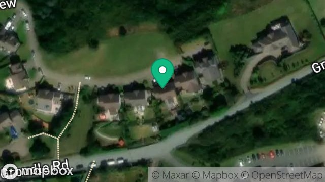 Map showing 26, GROUDLE VIEW, ONCHAN, ISLE OF MAN, IM3 2EY