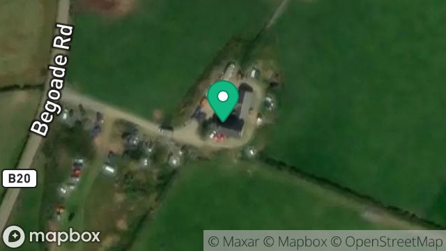 Map showing UPPER BEGOADE FARM, BEGOADE ROAD, ONCHAN, ISLE OF MAN, IM4 6AU