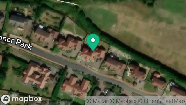 Map showing 17, MANOR PARK, ONCHAN, ISLE OF MAN, IM3 2EW