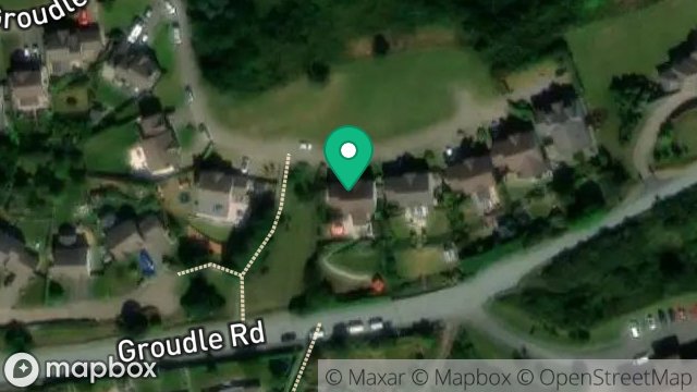 Map showing 22, GROUDLE VIEW, ONCHAN, ISLE OF MAN, IM3 2EY