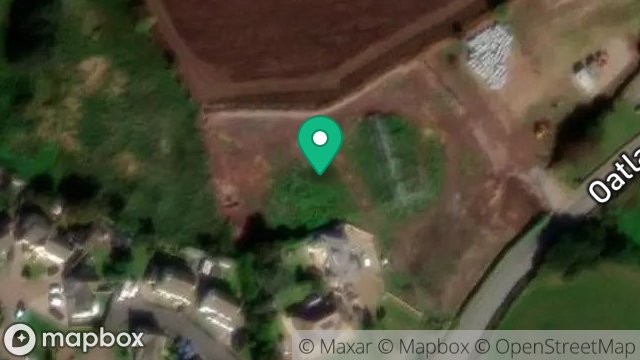 Map showing DALE NURSERIES, OATLANDS ROAD, ANDREAS, ISLE OF MAN, IM7 4ER