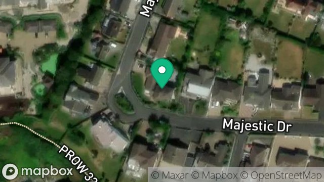 Map showing 5, MAJESTIC DRIVE, ONCHAN, ISLE OF MAN, IM3 2JQ
