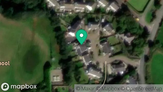 Map showing 8, CROIT NY KENZIE, ANDREAS VILLAGE, ISLE OF MAN, IM7 4FA