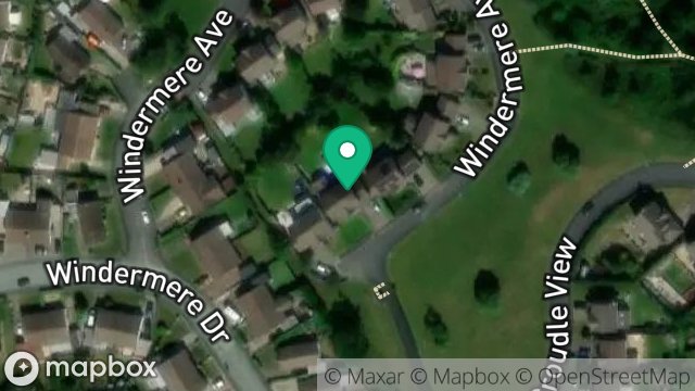 Map showing 22, WINDERMERE AVENUE, ONCHAN, ISLE OF MAN, IM3 2DT