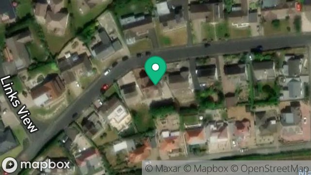 Map showing 10, HOWE ROAD, ONCHAN, ISLE OF MAN, IM3 2BB