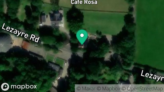 Map showing LEZAYRE TEA ROOMS, GLEN DUFF, RAMSEY, ISLE OF MAN, IM7 2AT