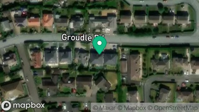 Map showing 41, GROUDLE ROAD, ONCHAN, ISLE OF MAN, IM3 2EF