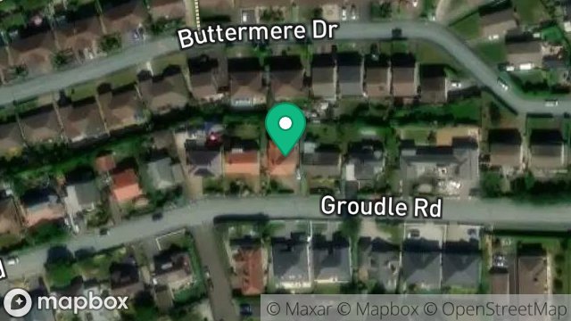 Map showing 40, GROUDLE ROAD, ONCHAN, ISLE OF MAN, IM3 2EE