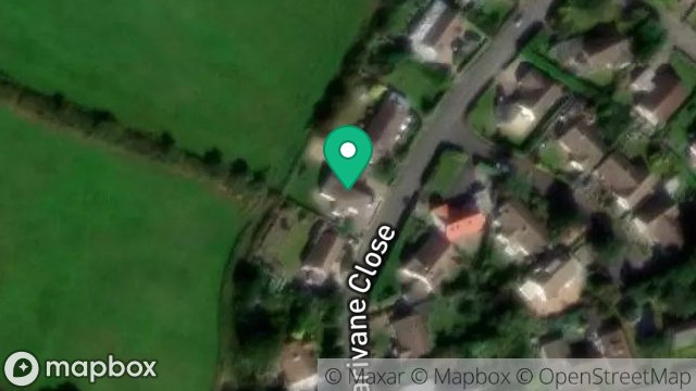 Map showing 4, LARIVANE CLOSE, ANDREAS, ISLE OF MAN, IM7 4HD