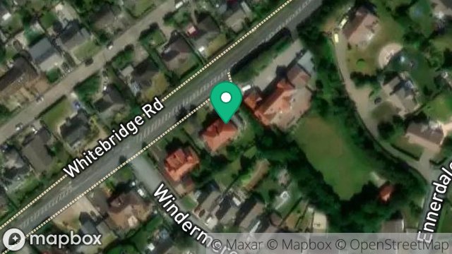 Map showing 56, WHITEBRIDGE ROAD, ONCHAN, ISLE OF MAN, IM3 4HP