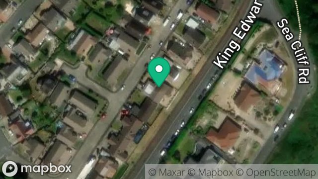 Map showing 20, KING EDWARD PARK, ONCHAN, ISLE OF MAN, IM3 2AB