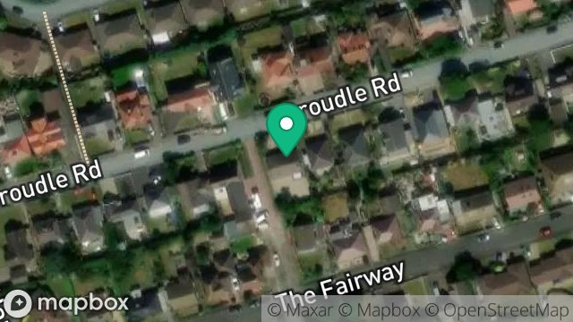Map showing 13, GROUDLE ROAD, ONCHAN, ISLE OF MAN, IM3 2EH
