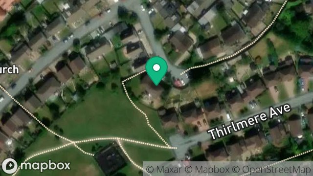 Map showing 10, LANGDALE CLOSE, ONCHAN, ISLE OF MAN, IM3 2DD