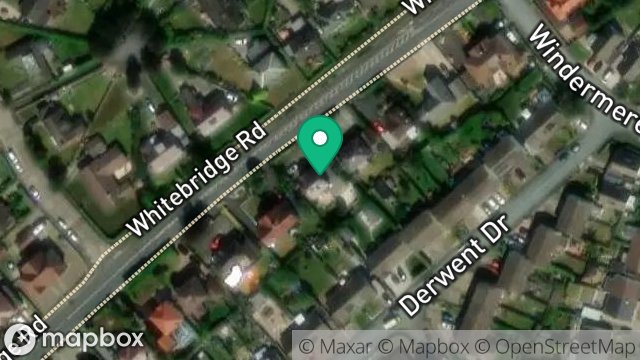 Map showing 38, WHITEBRIDGE ROAD, ONCHAN, ISLE OF MAN, IM3 4HR
