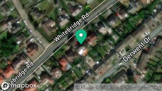 Map showing 32, WHITEBRIDGE ROAD, ONCHAN, ISLE OF MAN, IM3 4HR